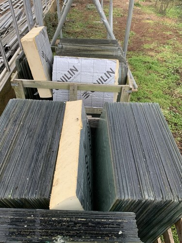 Used greenhouse glass 610mm x - greenhouse,