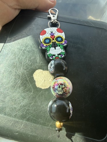Skull charm - skull,