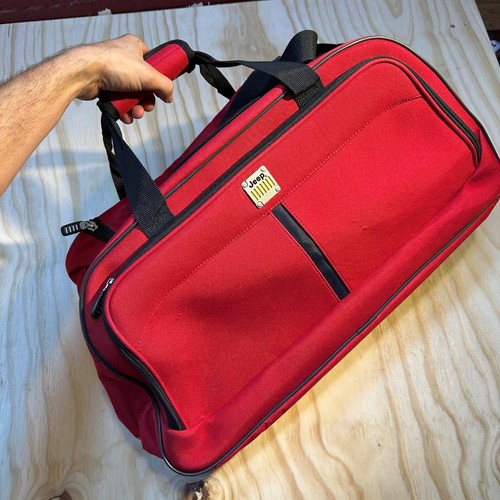 Jeep red canvas - duffle, bag