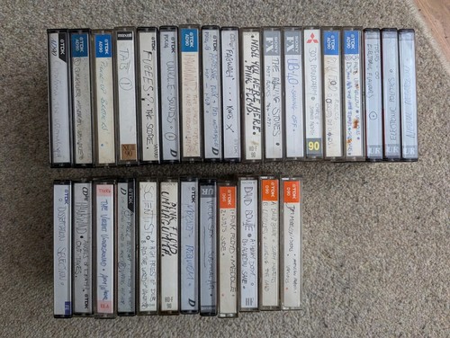 Cassette tapes blank used - -,
