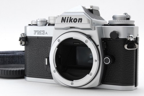 Top mint nikon fm3a silver - [top,