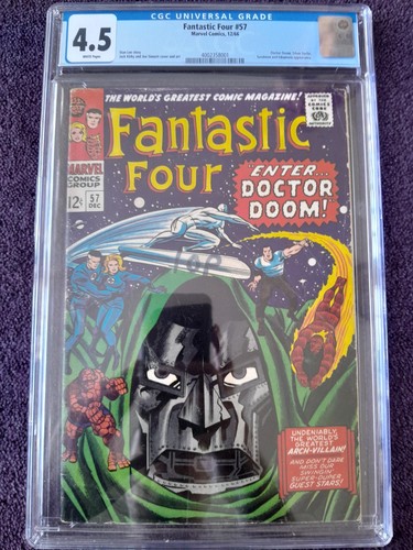 Comics fantastic four cgc - fantastic, 57