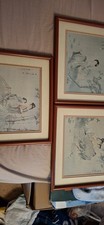 Japanese Prints Set of Three