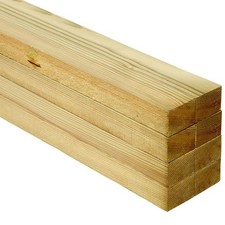 2x1 Inch 25x50mm Roofing Timber Treated Wood Batten  3FT  0.9m Length PACK OF 10