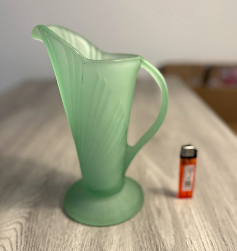 Bagley unmarked green - unmarked, glass