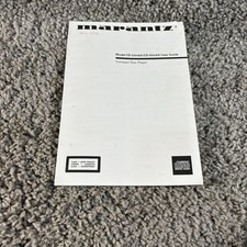 Marantz CD-53mkII / CD-63mkII User Guide for Compact Disc Player - Original