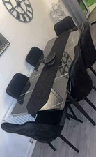 Dining Set, Glosy Table Top