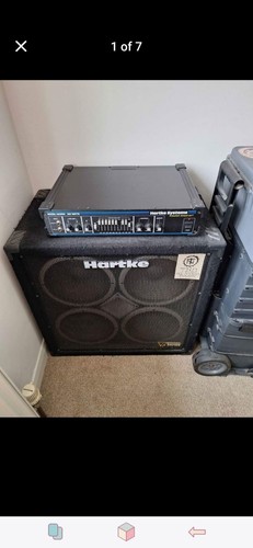 Hartke bass amp stack - bass,