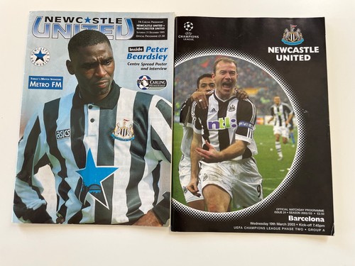 Newcastle united programmes - united,