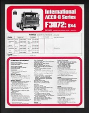 INTERNATIONAL ACCO-B SERIES