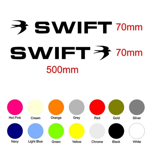 Swift motorhome stickers set - swift,