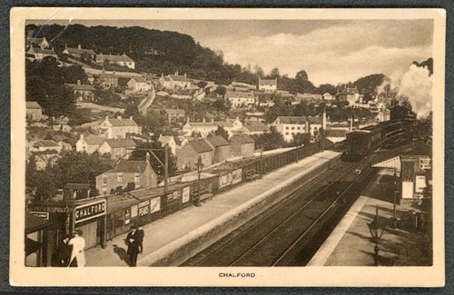 Chalford railway station - railway,