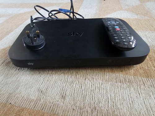 Sky box with remote control - with,