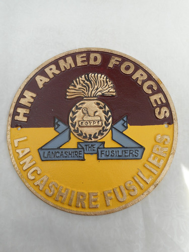 Lancashire fusiliers wall - fusiliers,