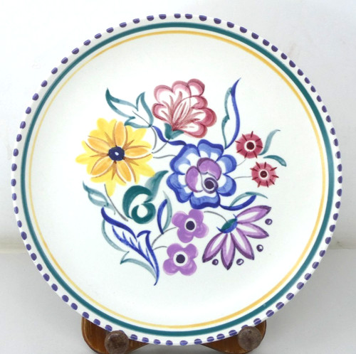 Traditional ware floral plate - floral,