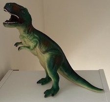 Large Tyrannosaurus Rex Rubber Dinosaur Figure