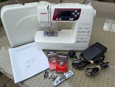 Janome DXL 603 Sewing Machine with all original accessories  Very Good Condition