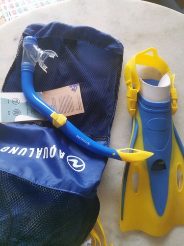 Aqua lung snorkelling set mask - snorkelling,