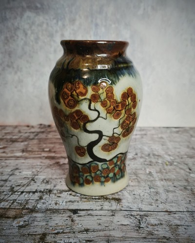 Vintage studio pottery - vintage, vase
