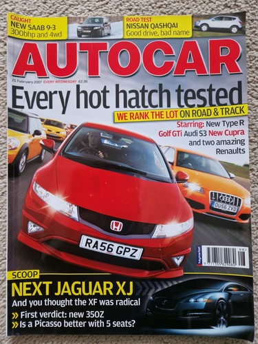 Autocar magazine 2007 hot - magazine,, 2007,