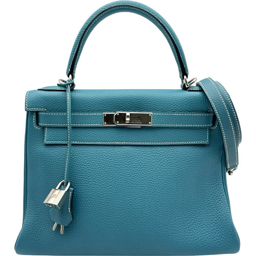 Hermes kelly bleu jean togo - hermes,