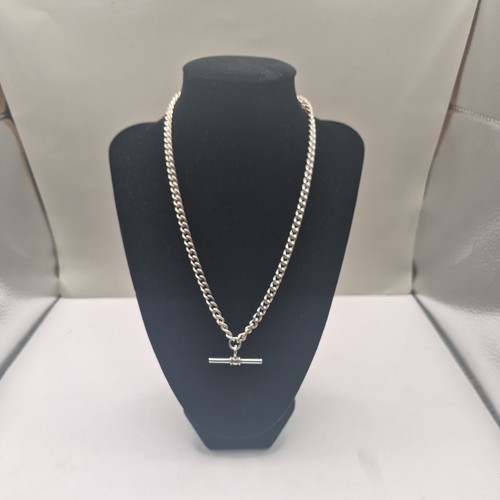 Sterling silver double albert - sterling,