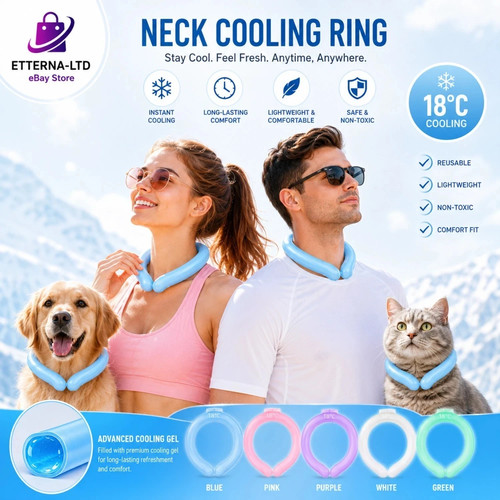 Neck cooling ring cool - cooling, tube