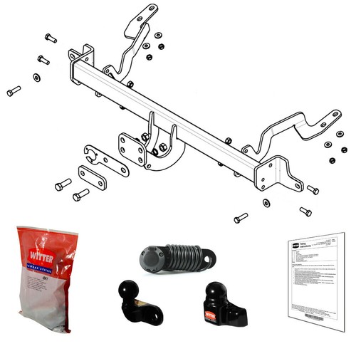 Witter towbar for vauxhall - towbar,