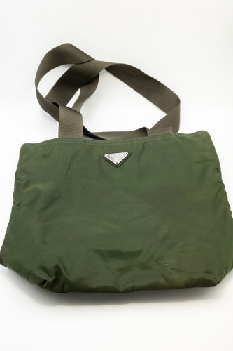 Prada tote bag - green, nylon