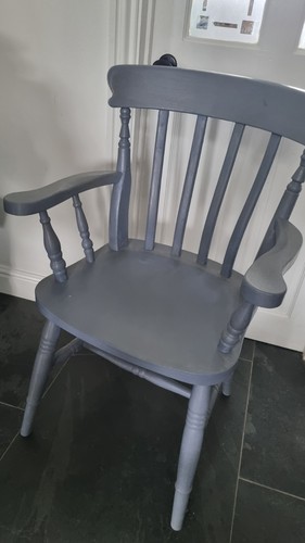 Vintage carver dining chair - carver,