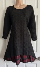 Joe Browns Black Cable Knit