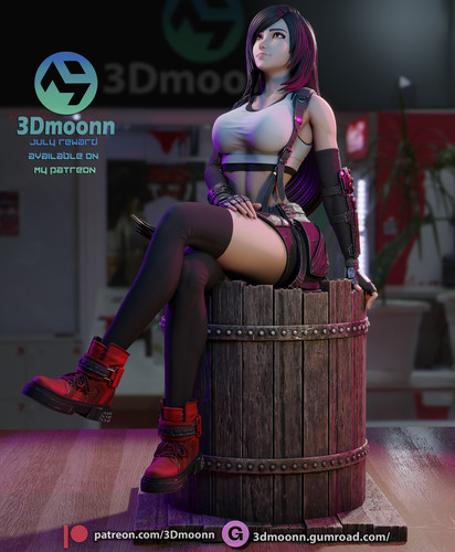 Sexy tifa lockhart - tifa,