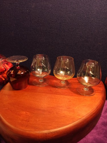 Set small tinted brandy - small,