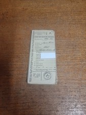 Original RF60a Vehicle Registration Bristol Agri Tractor Automobilia