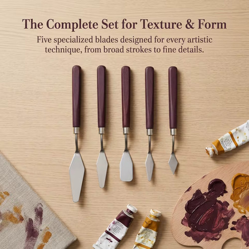 Palette knives spatula oil - 5x,
