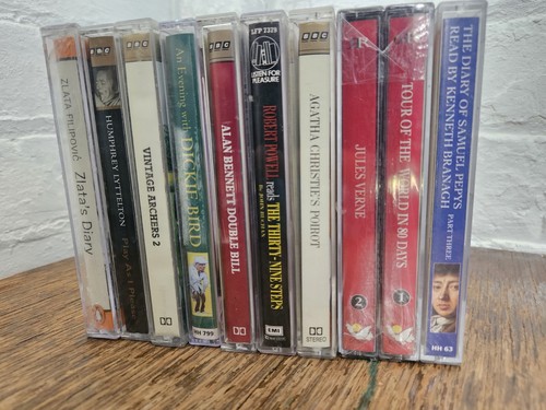 Audiobook cassette tape bundle - cassette,