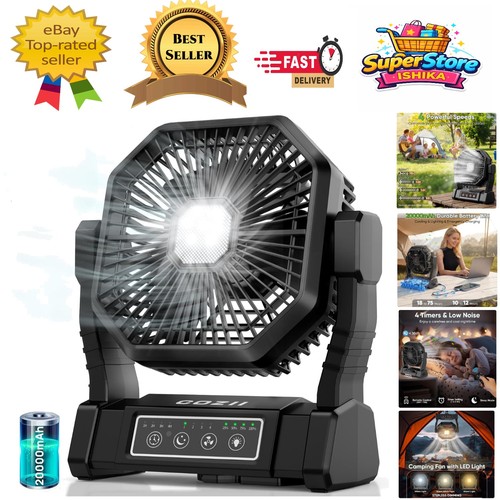 Camping fan power - 3-in-1,