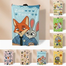 3D Cartoon Crazy AnimalCity Printed Series SleepingBlanket Sofa Bed SheetBlanket