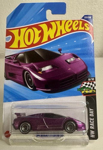 Hot wheels bugatti eb110 ss - bugatti,