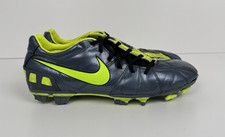 Nike Total 90 Shoot III FG Football Boots Moulded Studs Green UK 10 385441-470
