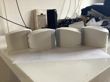 4 Bose Cube Speakers with Wall Mount Bracket 