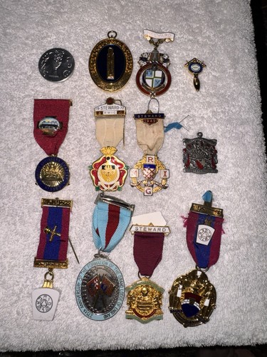 Raob masonic steward jewels - masonic,