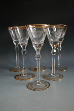 SET OF 6 MOSER PAULA CRYSTAL