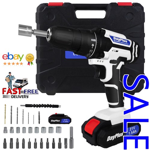 New cordless drill screwdriver - drill,