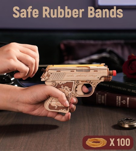 Rokr rubber band gun - rubber, pistol