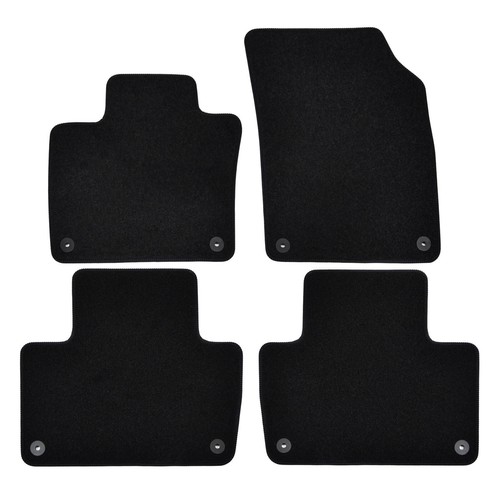 Black floor car - black, mats