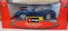 1:18 Burago Maserati GT Spyder in Blue Box New but Old