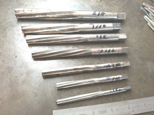Hand reamer set - , -5/8