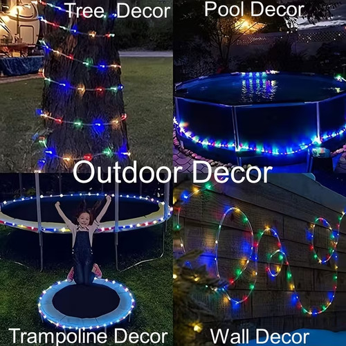 Solar tube rope light - 12,