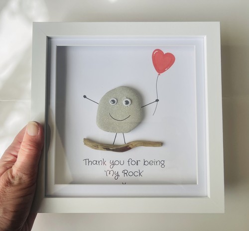 Friends family pebble art - friends/family,